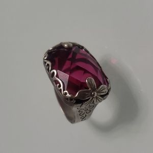 Silpada ‘Berry-Licious’ Ring .925 Sterling Silver
